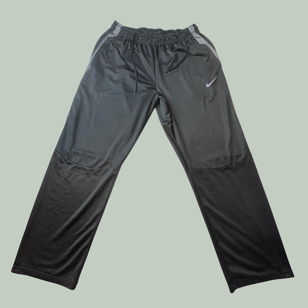 Nike Pants Mens XXL 940241-010 Black Grey Athletic Training Joggers EXCELLENT